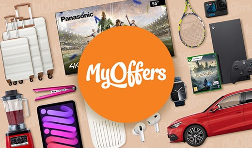 Join MyOffers to win the latest prizes and competitions