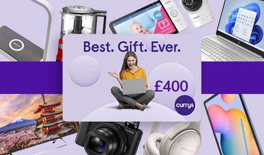 Win a £400 Currys gift card Free Competitions at MyOffers