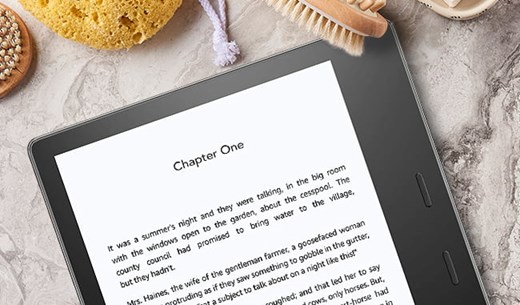 Explore your favourite books with the Kindle Oasis