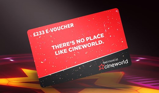 Watch your favourite flicks for a year at Cineworld