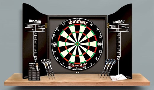 Spice up your game nights with a dartboard and darts Set