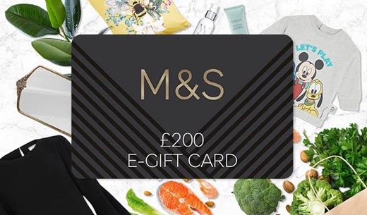 Win £200 to spend at Marks and Spencer