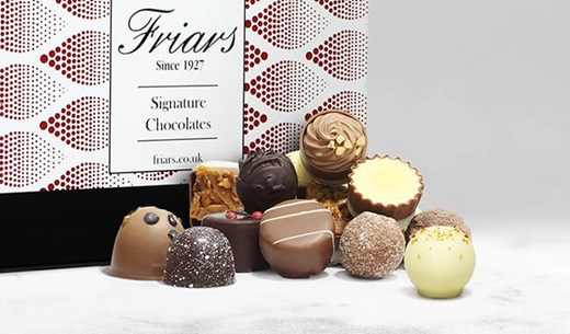 Taste Test the Friars Signature Chocolate Selection box