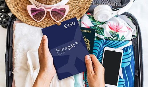 Win a £350 Flight Gift Card 