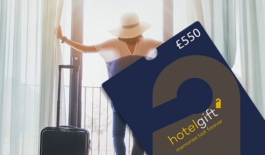 Win a £550 Hotel Gift Card 