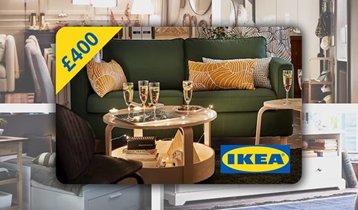 Win £400 to spend in Ikea
