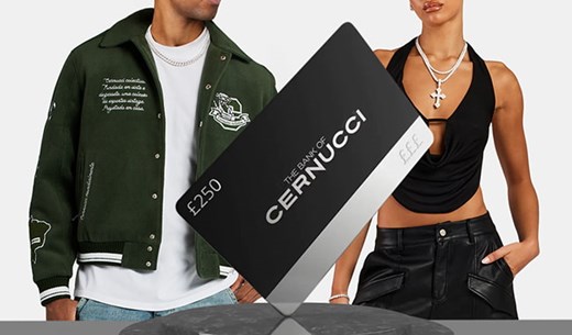 Enter now to win a £250 Cernucci Gift Card