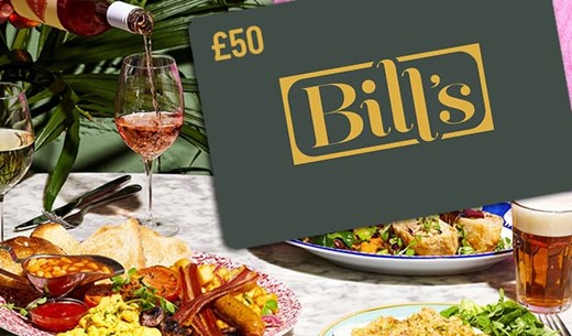 Secretly dine at Bill's Restaurant for two