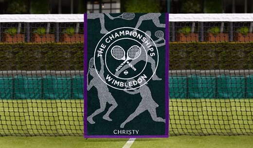 Test and keep an official Wimbledon Championships 2024 Towel