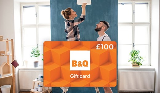 Win a £100 B&Q Gift Card